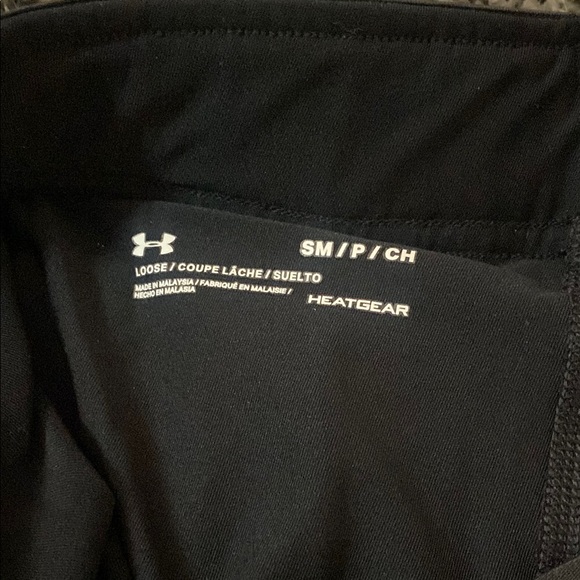 Under Armour Pink and Black Athletic Shorts Lightweight Design - Picture 3 of 5